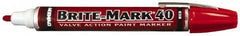 Dykem - Red Oil-Based Paint Marker - Broad Tip, Oil Based - Makers Industrial Supply