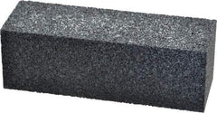 Made in USA - 6" Long x 2" Wide x 2" Thick, Silicon Carbide Sharpening Stone - Plain Rectangle, 24 Grit, Very Coarse Grade - Makers Industrial Supply