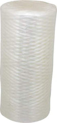 Pentair - 4-1/2" OD, 25µ, Fibrillated Polypropylene String-Wound Cartridge Filter - 9-7/8" Long, Reduces Sediments - Makers Industrial Supply