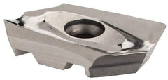 Iscar - HM90 AXCR150508 P Grade IC28 Carbide Milling Insert - Uncoated, 0.1969" Thick, 0.8mm Corner Radius - Makers Industrial Supply