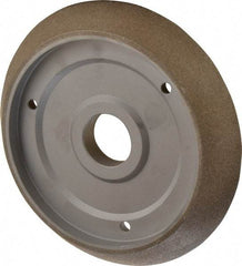 Darex - 6-1/2" Diam, 180 Grit, Type 12 Tool & Cutter Grinding Wheel - Medium Grade, CBN - Makers Industrial Supply