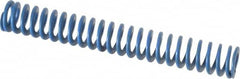 Associated Spring Raymond - 1/2" Hole Diam, 9/32" Rod Diam, 3-1/2" Free Length, Blue Die Spring - 52.5 Lb Max Deflection, 1.75" Max Deflection, Medium Duty, Chromium Alloy Steel - Makers Industrial Supply