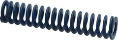 Associated Spring Raymond - 3/4" Hole Diam, 3/8" Rod Diam, 3-1/2" Free Length, Blue Die Spring - 140 Lb Max Deflection, 1.75" Max Deflection, Medium Duty, Chromium Alloy Steel - Makers Industrial Supply