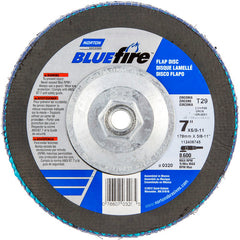 7″ × 1/4″ × 5/8″ 20X High Performance Flap Disc Type 29 80 Grit - Makers Industrial Supply