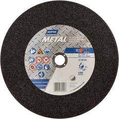 12″ × 7/64″ × 1″ Metal Chopsaw Cut-Off Wheel Type 01 Straight 36 Grit Aluminum Oxide - Makers Industrial Supply