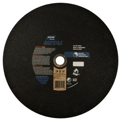 14″ × 7/64″ × 1″ Metal Chopsaw Cut-Off Wheel Type 01 Straight 36 Grit Aluminum Oxide - Makers Industrial Supply