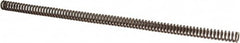 Associated Spring Raymond - 1/2" Hole Diam, 9/32" Rod Diam, 12" Free Length, Gold Die Spring - 57.6 Lb Max Deflection, 3.6" Max Deflection, Heavy Duty, Chromium Alloy Steel - Makers Industrial Supply