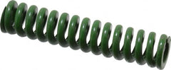 Associated Spring Raymond - 3/4" Hole Diam, 3/8" Rod Diam, 3-1/2" Free Length, Green Die Spring - 301.9 Lb Max Deflection, 0.88" Max Deflection, Extra Heavy Duty, Chromium Alloy Steel - Makers Industrial Supply