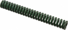 Associated Spring Raymond - 3/4" Hole Diam, 3/8" Rod Diam, 5-1/2" Free Length, Green Die Spring - 295.6 Lb Max Deflection, 1.38" Max Deflection, Extra Heavy Duty, Chromium Alloy Steel - Makers Industrial Supply