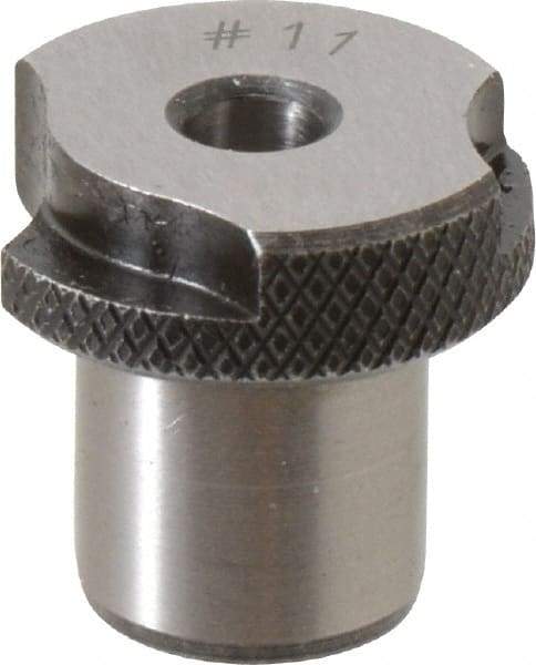 Value Collection - Type SF, No. 11 Inside Diam, Head, Slip Fixed Drill Bushing - 1/2" Body Outside Diam, 1/2" Length Under Head, Steel, LS-1 Compatible - Makers Industrial Supply