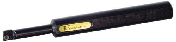 Kennametal - 7.24mm Min Bore Diam, 101.6mm OAL, 12.7mm Shank Diam, E-SCLD Indexable Boring Bar - 2-1/2" Max Bore Depth, CD.. Insert, Screw Holding Method - Makers Industrial Supply