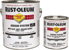 Rust-Oleum - 1 Gal Kit Gloss Navy Gray Antislip Epoxy - 25 to 35 Sq Ft/Gal Coverage, <50 g/L VOC Content - Makers Industrial Supply