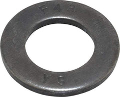 Value Collection - 3/4" Screw, Grade SAE 1035-1050 Steel Structural Flat Washer - 13/16" ID x 1-15/32" OD, Plain Finish - Makers Industrial Supply