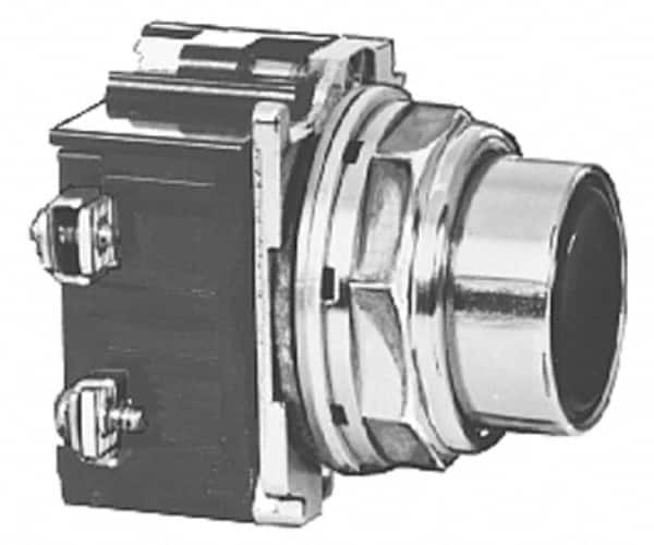 Eaton Cutler-Hammer - Flush Pushbutton Switch Operator - Gray, Round Button, Nonilluminated - Makers Industrial Supply