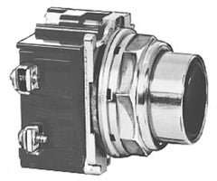 Eaton Cutler-Hammer - Flush Pushbutton Switch Operator - Gray, Round Button, Nonilluminated - Makers Industrial Supply