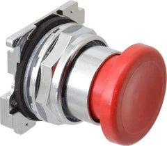 Eaton Cutler-Hammer - Extended Mushroom Head Pushbutton Switch Operator - Red, Round Button, Nonilluminated - Makers Industrial Supply