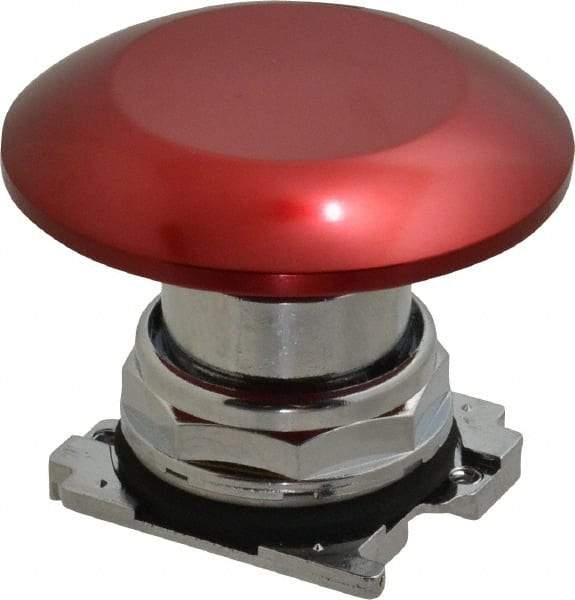 Eaton Cutler-Hammer - Extended Jumbo Mushroom Head Pushbutton Switch Operator - Red, Round Button, Nonilluminated - Makers Industrial Supply