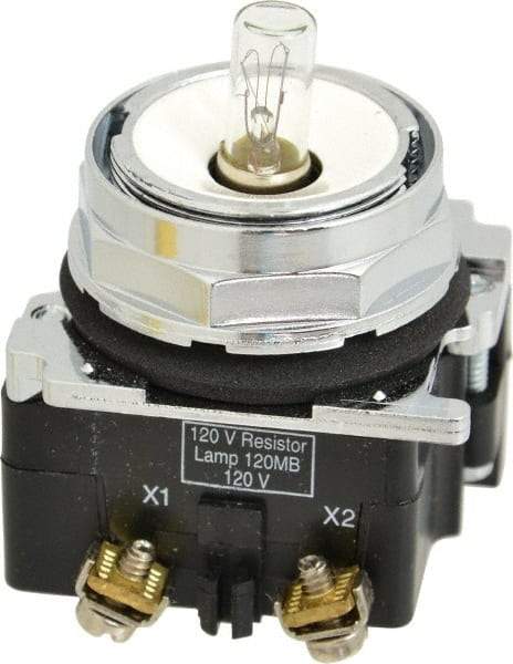 Eaton Cutler-Hammer - 120 VAC/VDC Incandescent Indicating Light - Oiltight, Watertight - Makers Industrial Supply