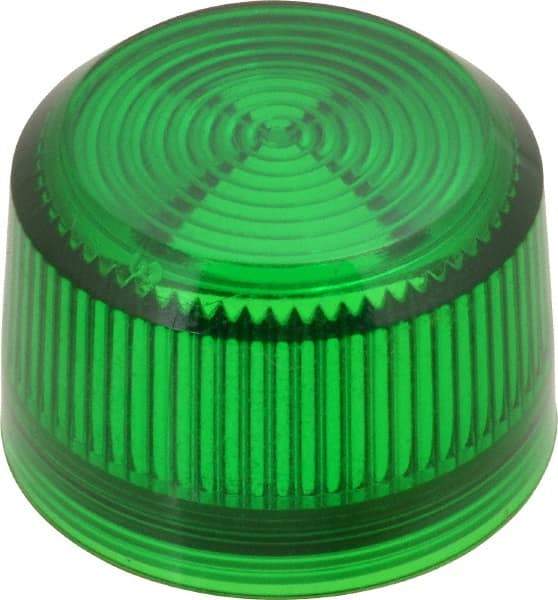 Eaton Cutler-Hammer - Round Pilot and Indicator Light Lens - Green - Makers Industrial Supply