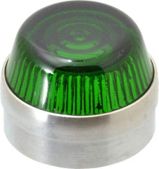 Eaton Cutler-Hammer - Round Pilot and Indicator Light Lens - Green - Makers Industrial Supply