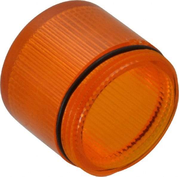 Eaton Cutler-Hammer - Round Pilot and Indicator Light Lens - Amber - Makers Industrial Supply