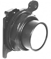 Eaton Cutler-Hammer - Flush Pushbutton Switch Operator - Gray, Round Button, Nonilluminated - Makers Industrial Supply