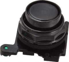 Eaton Cutler-Hammer - Flush Pushbutton Switch Operator - Black, Round Button, Nonilluminated - Makers Industrial Supply