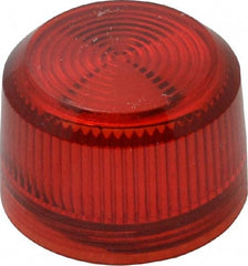 Eaton Cutler-Hammer - Round Pilot and Indicator Light Lens - Red - Makers Industrial Supply