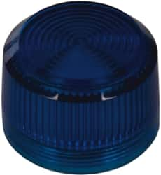 Eaton Cutler-Hammer - Round Pilot and Indicator Light Lens - Blue - Makers Industrial Supply