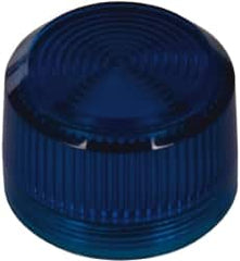 Eaton Cutler-Hammer - Round Pilot and Indicator Light Lens - Blue - Makers Industrial Supply