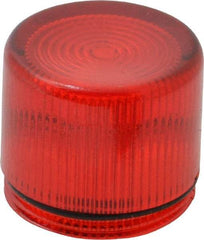 Eaton Cutler-Hammer - Round Pilot and Indicator Light Lens - Red - Makers Industrial Supply