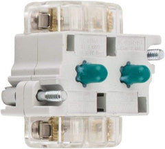 Eaton Cutler-Hammer - 2NO, 0.5 Amp, Electrical Switch Contact Block - 120 VAC/VDC, Pressure Terminal, 30-1/2mm Hole, For Use with E34 Operators, Standard 10250T - Makers Industrial Supply