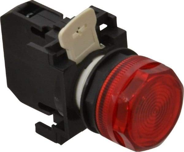 Eaton Cutler-Hammer - 120 VAC/VDC Red Lens Incandescent Indicating Light - Round Lens - Makers Industrial Supply