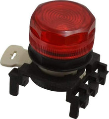 Eaton Cutler-Hammer - Round Pilot and Indicator Light Lens - Red, 25mm Lens Diameter - Makers Industrial Supply