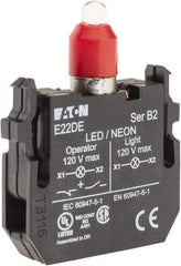 Eaton Cutler-Hammer - 24 VAC/VDC Red Lens LED Indicating Light - Makers Industrial Supply