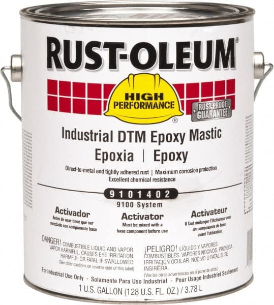 Rust-Oleum - 1 Gal Fast Dry Activator - 115 to 190 Sq Ft/Gal Coverage, <340 g/L VOC Content - Makers Industrial Supply