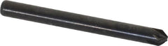 Keo - 1/8" Head Diam, 1/8" Shank Diam, 6 Flute 82° High Speed Steel Countersink - Makers Industrial Supply