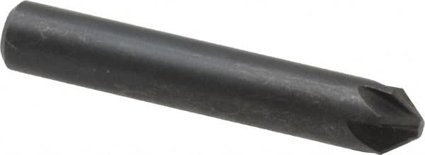 Keo - 1/4" Head Diam, 1/4" Shank Diam, 6 Flute 82° High Speed Steel Countersink - Makers Industrial Supply