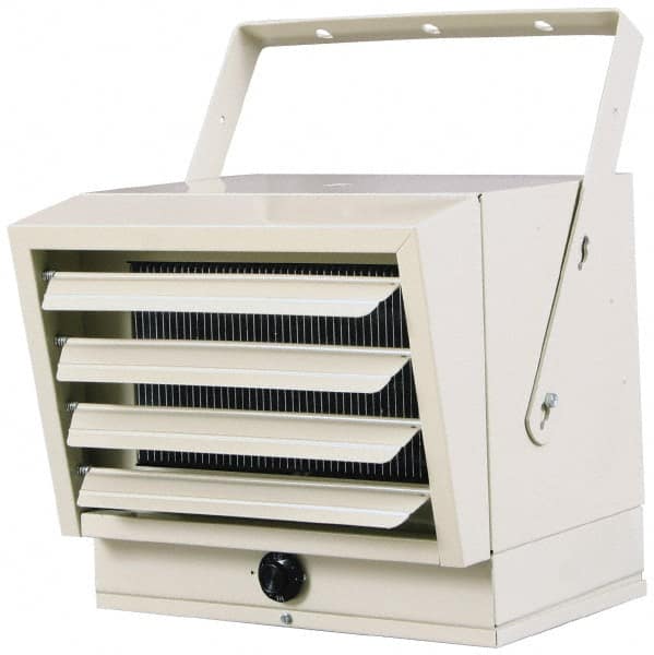 Marley - 25,600 Max BTU Rating, 7,500 Wattage, Horizontal & Downflow Unit Electric Suspended Heater - Makers Industrial Supply