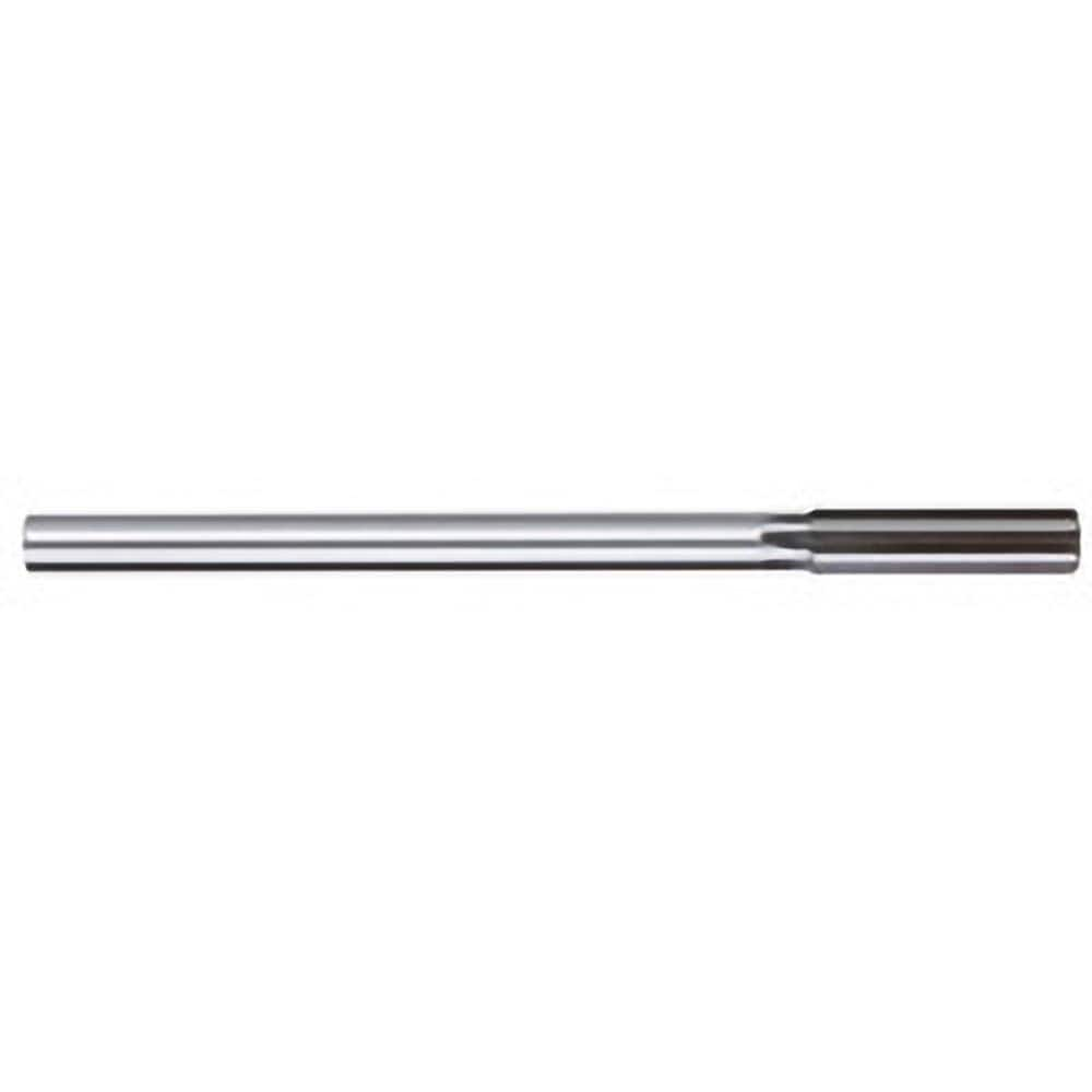 Chucking Reamer: 1/64″ Dia, 3/4″ OAL, 3/8″ Flute Length, Straight Shank, High Speed Steel 2 Flute