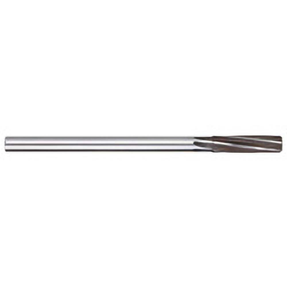 Chucking Reamer: 0.9063″ Dia, 1″ OAL, 2-5/8″ Flute Length, Straight Shank, High Speed Steel 8 Flute