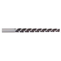 Titan USA - Taper Pin Reamers; Taper Pin Size (Number): #10 (Wire); Small End Diameter (Decimal Inch): 0.5799 ; Reamer Diameter (Decimal Inch): 0.7216 ; Flute Type: Helical ; Shank Type: Straight ; Overall Length (Inch): 9-5/16 - Exact Industrial Supply