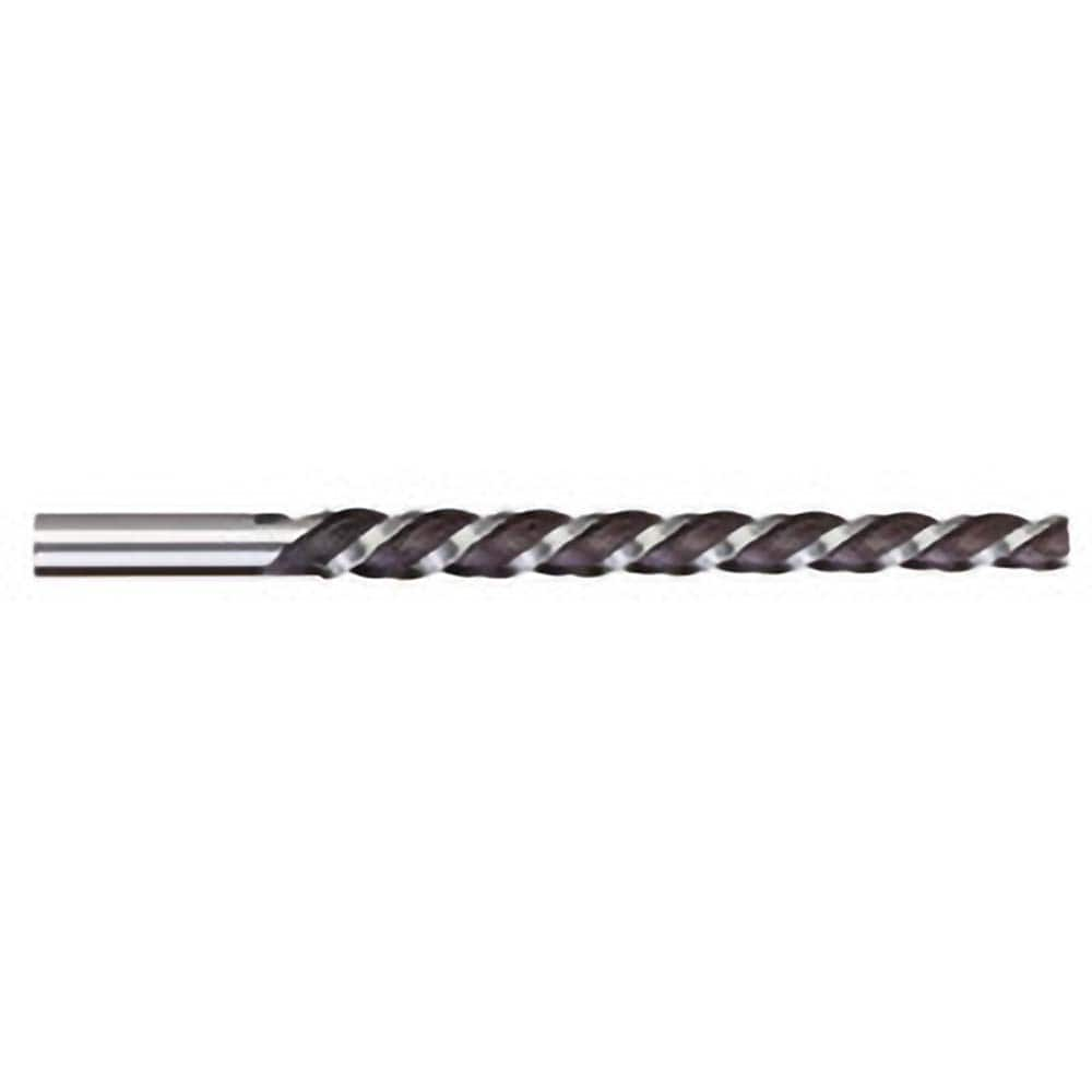 Titan USA - Taper Pin Reamers; Taper Pin Size (Number): #12 (Wire); Small End Diameter (Decimal Inch): 0.8420 ; Reamer Diameter (Decimal Inch): 1.0500 ; Flute Type: Helical ; Shank Type: Straight ; Overall Length (Inch): 13-7/8 - Exact Industrial Supply