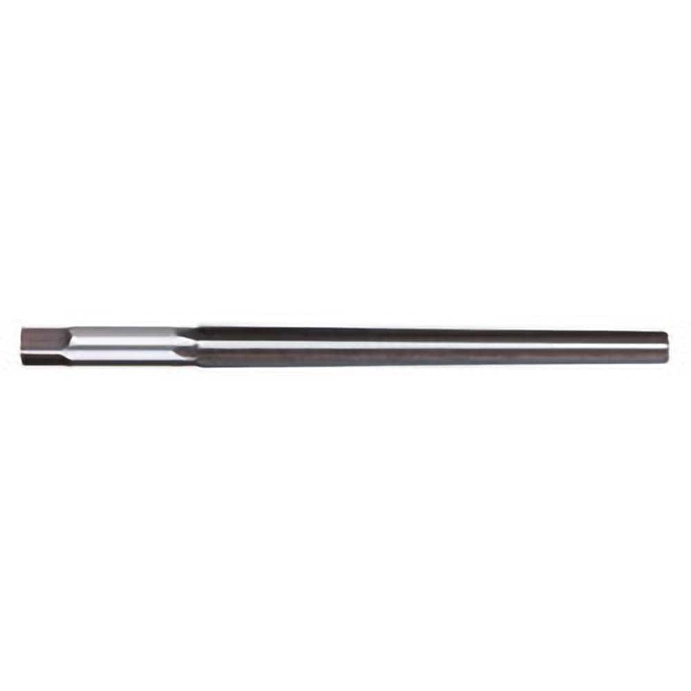 Titan USA - Taper Pin Reamers; Taper Pin Size (Number): #0 (Wire); Small End Diameter (Decimal Inch): 0.1287 ; Reamer Diameter (Decimal Inch): 0.1638 ; Flute Type: Straight ; Shank Type: Straight ; Overall Length (Inch): 2-15/16 - Exact Industrial Supply