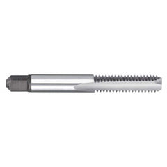 Spiral Point Tap: 1/4-20, UNC, 2 Flutes, Bottoming, 2B/3B, High Speed Steel, Uncoated 1″ Thread Length, 2-1/2″ OAL, Right Hand, H3, Series 754