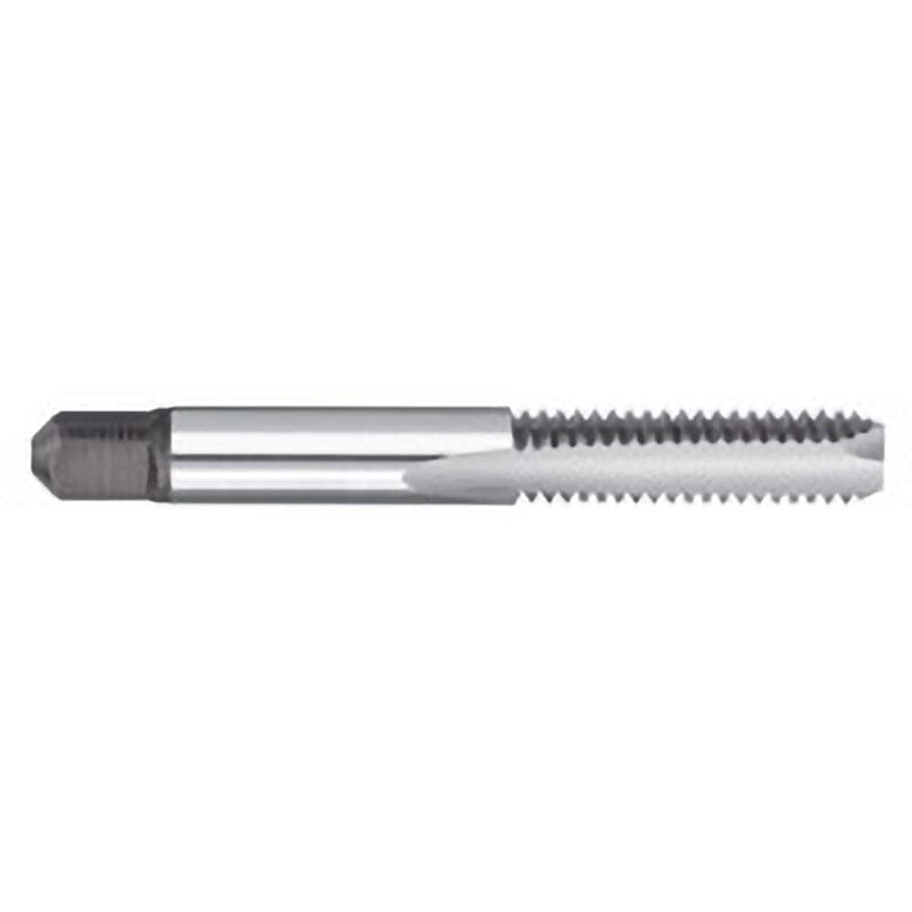 Spiral Point Tap: 1/4-28, UNF, 2 Flutes, Bottoming, 2B/3B, High Speed Steel, Uncoated 1″ Thread Length, 2-1/2″ OAL, Right Hand, H3, Series 754