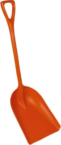 Remco - 17-1/8" High Square Plastic Shovel - 27" Long D-Grip Handle - Makers Industrial Supply