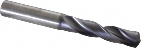 Kennametal - 11.19886mm 140° Spiral Flute Solid Carbide Screw Machine Drill Bit - Makers Industrial Supply