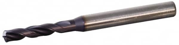 Kennametal - 0.3228" 140° Spiral Flute Solid Carbide Screw Machine Drill Bit - Makers Industrial Supply