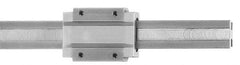 Igus - 1,000mm OAL x 15mm Overall Width x Self Lubricated Linear Guide Systems - 40mm Between Holes - Makers Industrial Supply